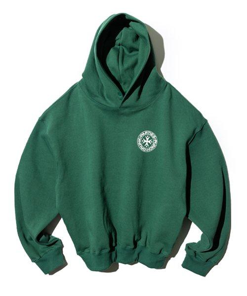 Oversized Logo Hoodie (GREEN)