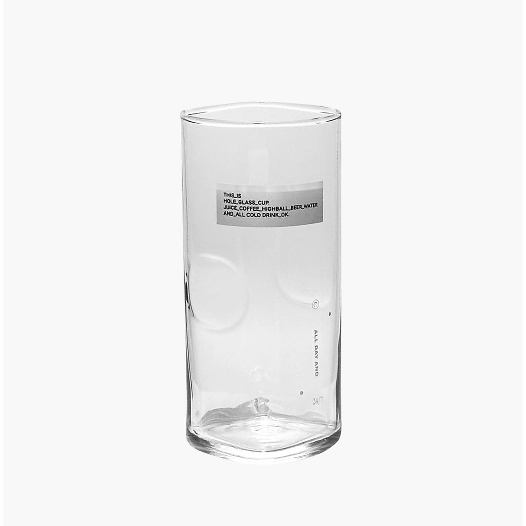 핑거홀 유니크 라벨 롱 글라스_FINGER HOLE