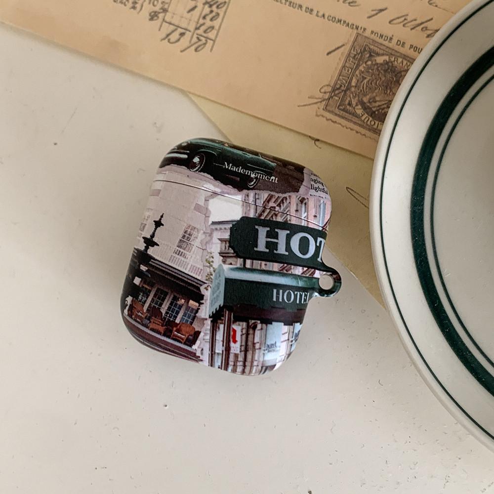 collage hotel 디자인 [hard 에어팟케이스 시리즈]