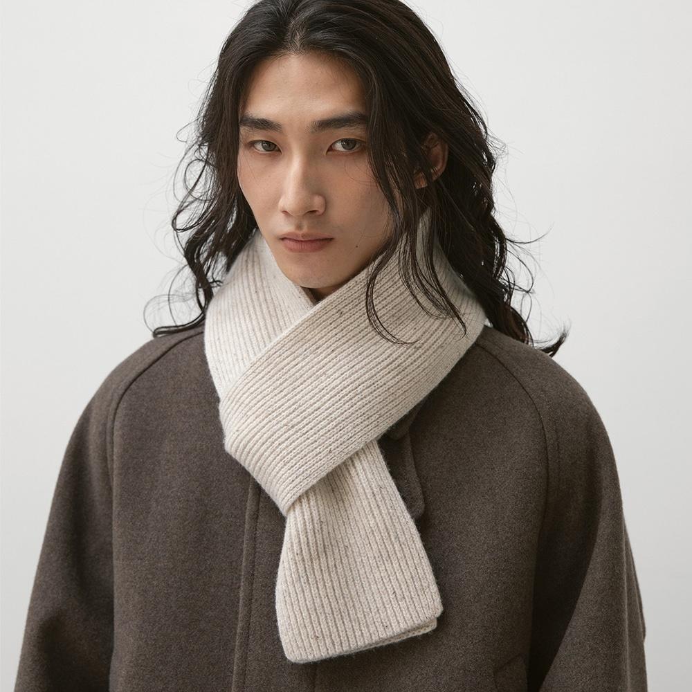 Layer Donegal Muffler (Donegal Ecru)