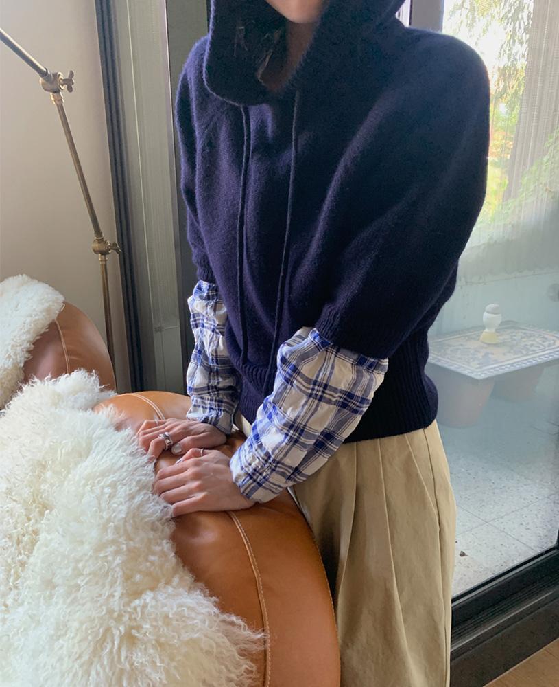 [SALE20%+당일발송][Dearest] Harmony (니트) -네이비