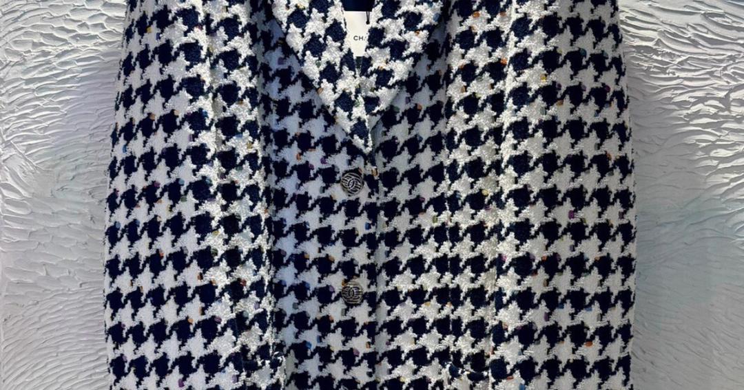 샤넬 판타지 트위드 코트 새상품