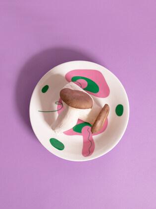 버어섯 plate M