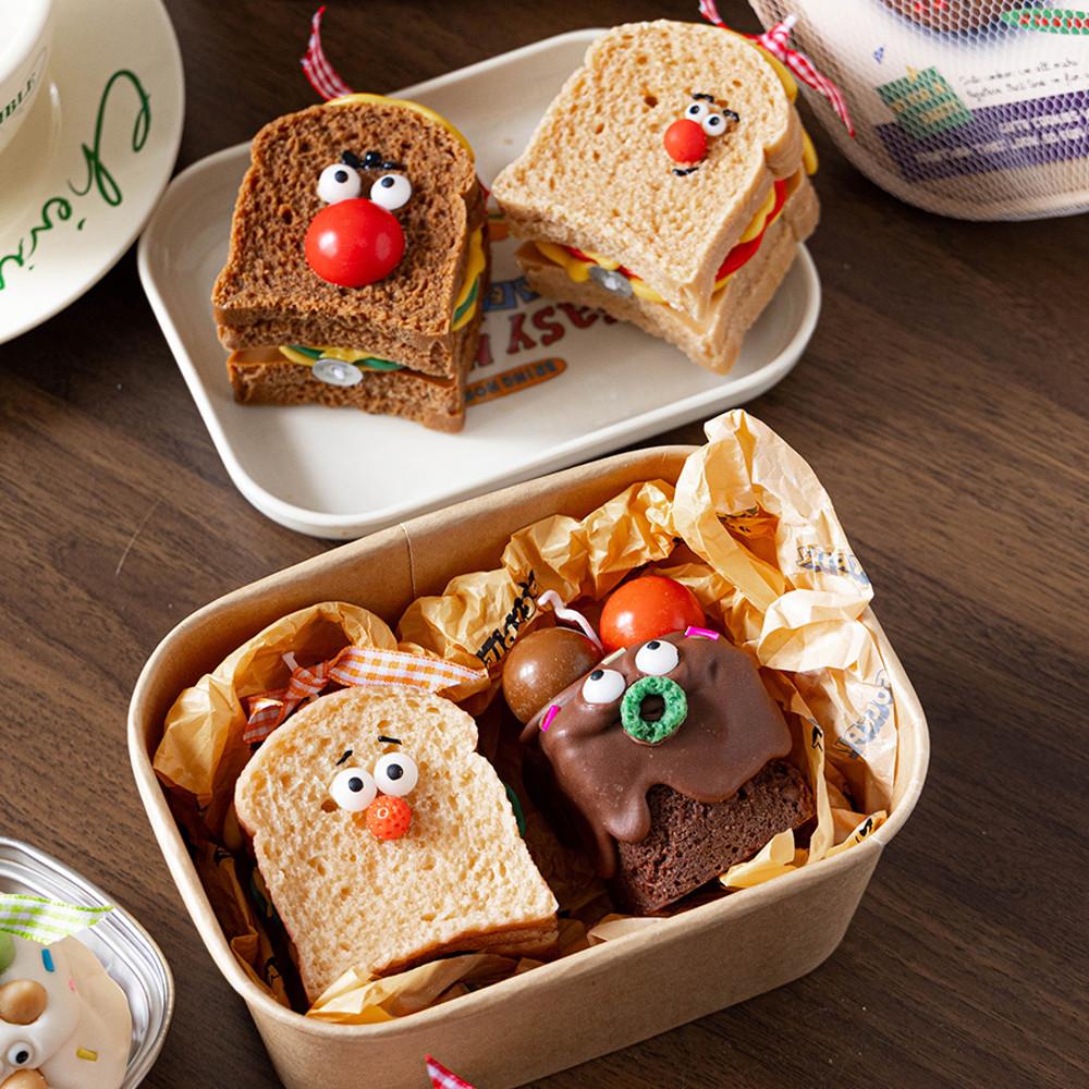 귀여운 오브제 캔들 토스트 몬스터 생일 감성소품 인테리어캔들