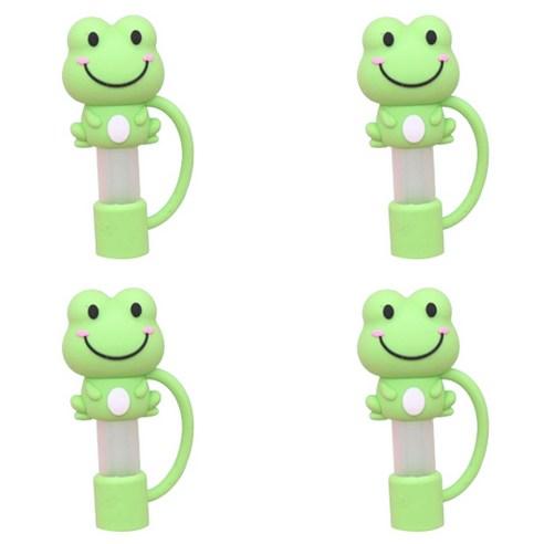 블럭마트 귀여운 텀블러 마개, 개구리, 4개 - 물통/물병 | 쿠팡