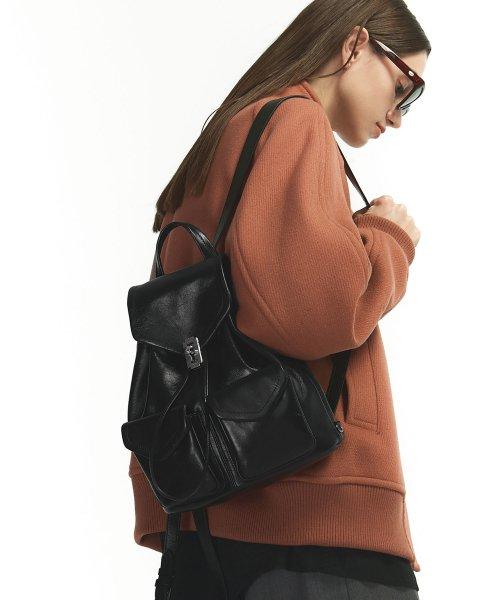 Occam Doux Double pocket Backpack M (오캄 두 더블 포켓 백팩 미듐)_2colors