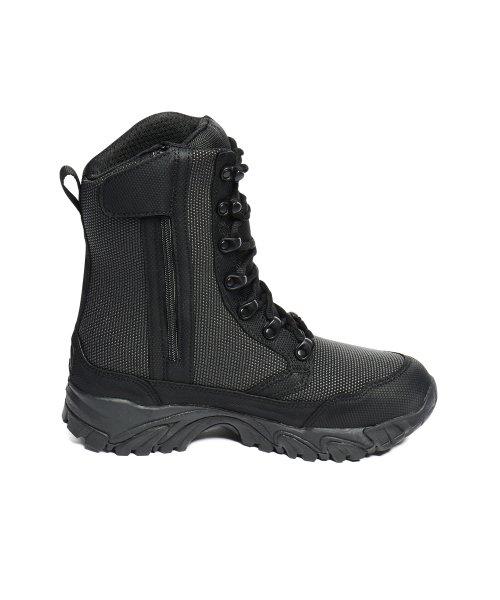 택티컬 스타일  아웃도어 집업 롱 부츠