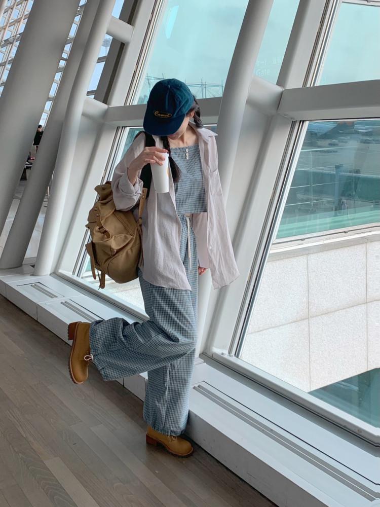 나트랑 나시팬츠 세트 / 밴딩팬츠 나시 셋업