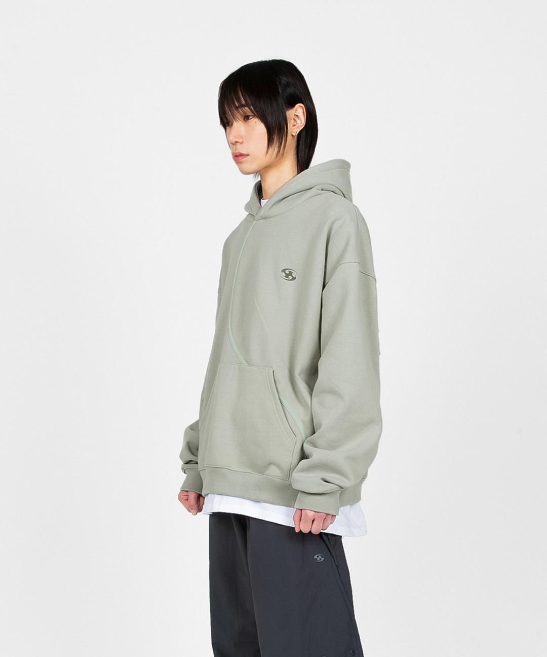 21FW OVERSIZED HOODIE GREEN