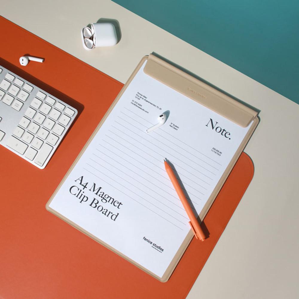 [페니체] A4 마그넷 클립보드 싱글