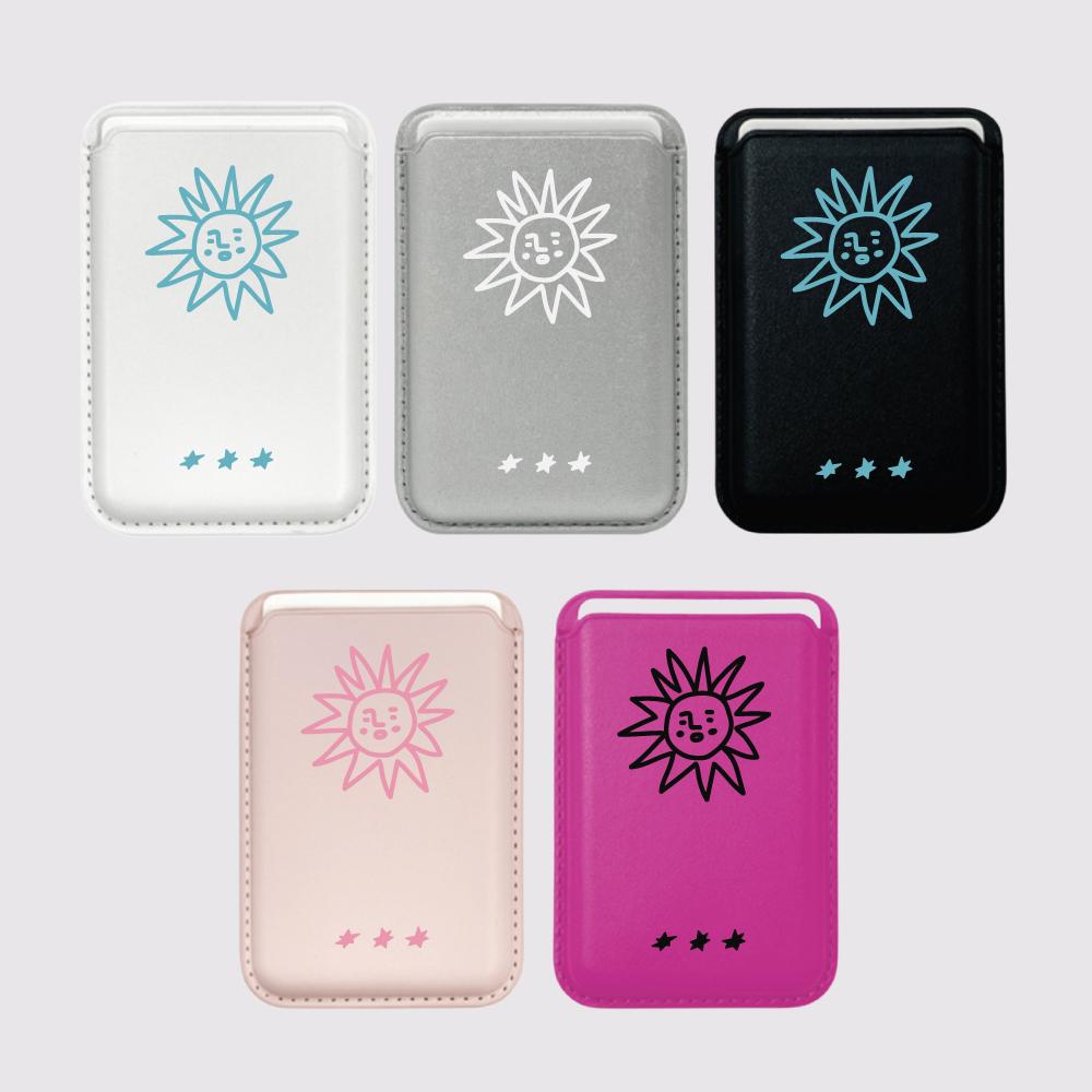 the sun magsafe wallet 태양 맥세이프 카드지갑(5colors)