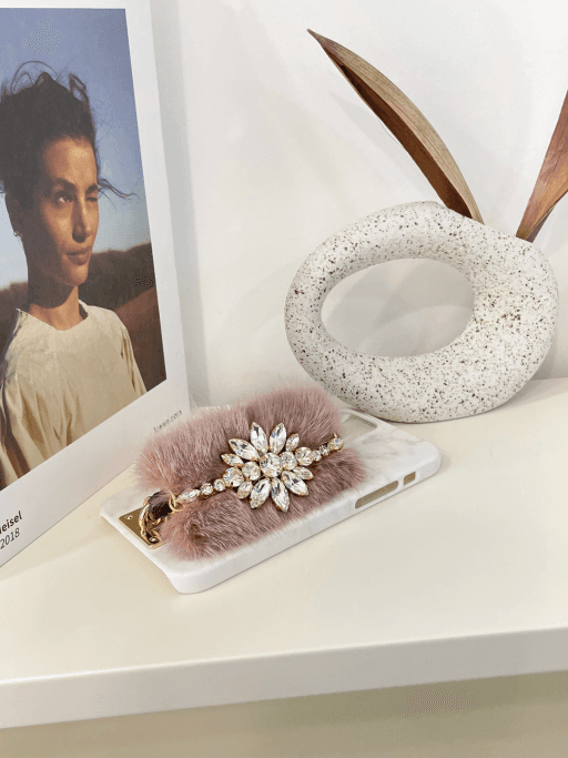 💖무배 제트플립4/아이폰14💖밍크벨르스트랩 폰케이스