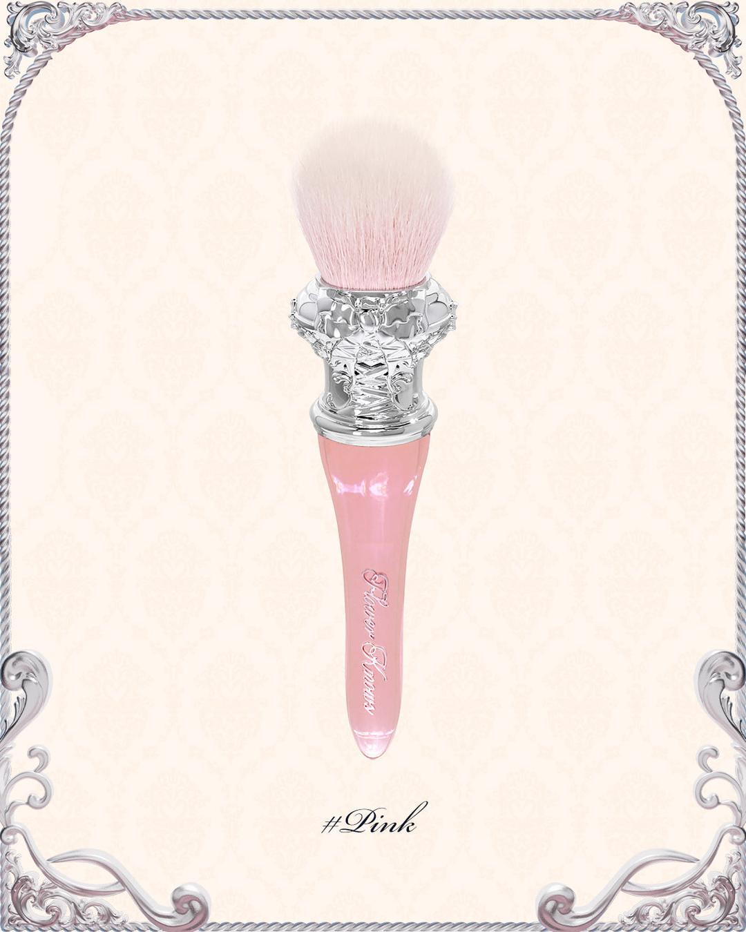 Swan Ballet Love Blush Brush - Silver Pink