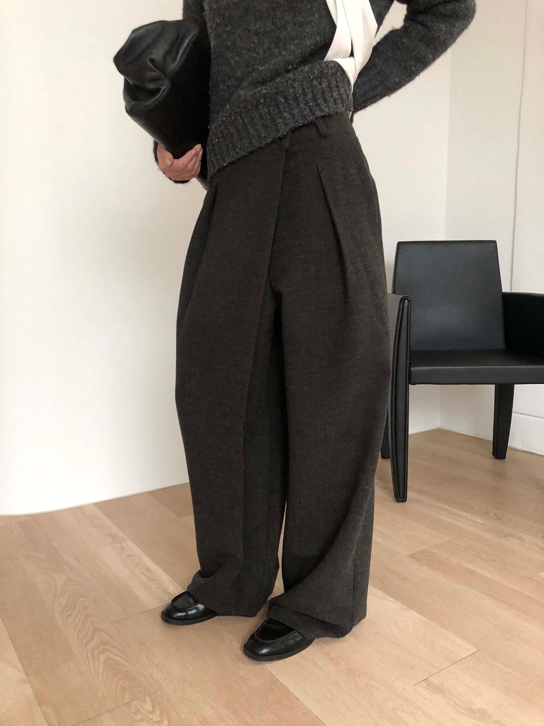 TOV WRAP SLACKS (2COLOR)