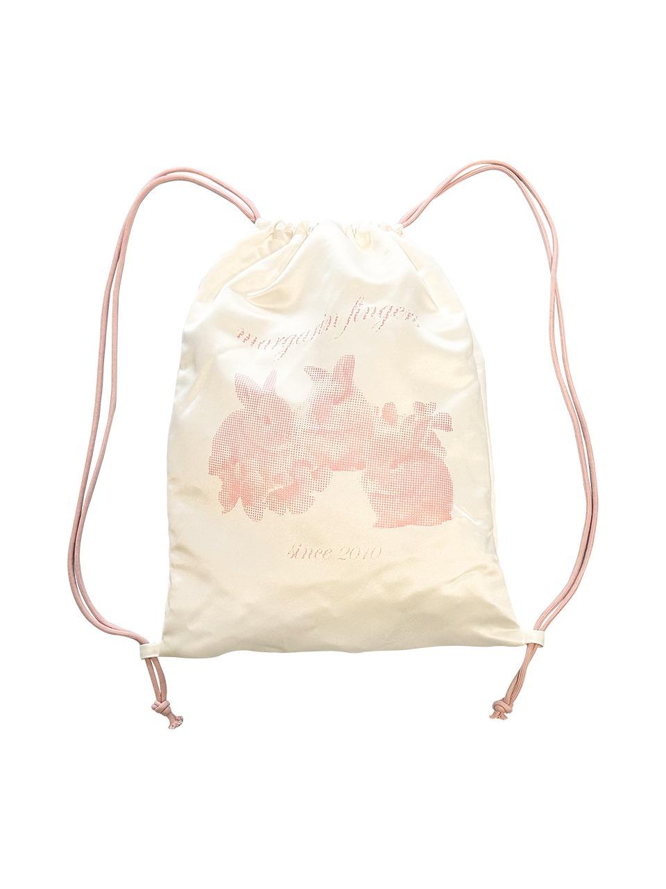 [4/27 예약배송] [13주년 EXCLUSIVE★] LIMITED RABBIT STRIMG BAG (LIGHT PINK)