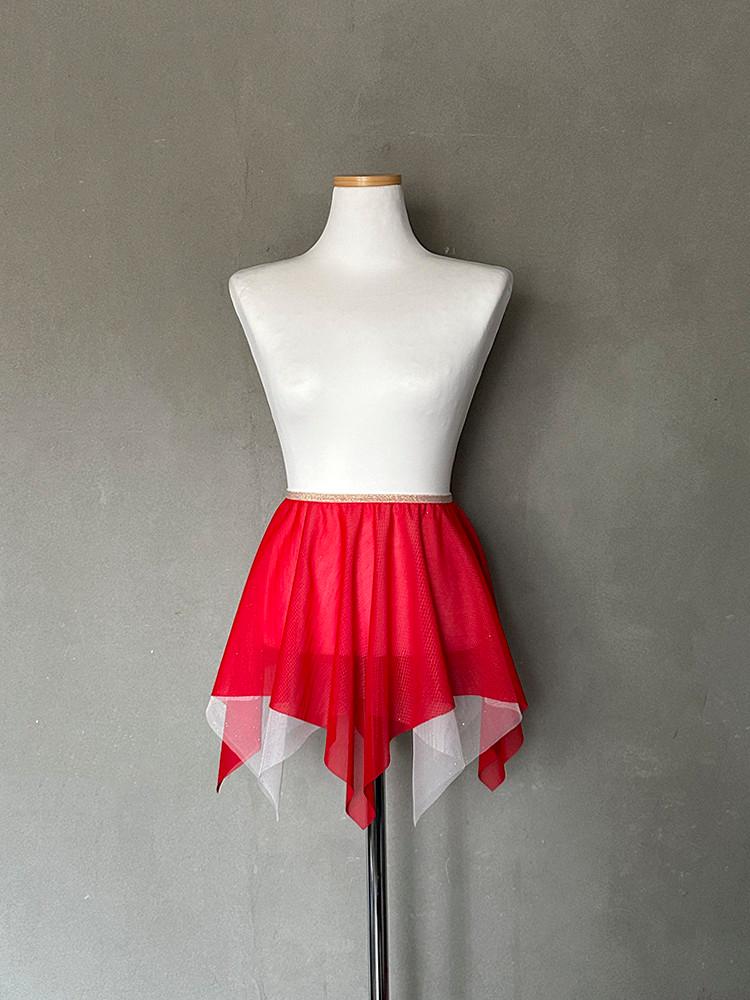 Pixie Skirt (Ruby) l 픽시 스커트 성인 발레 취미 발레복