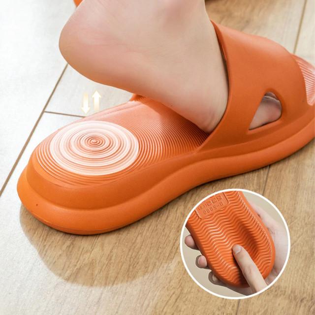 푹신한슬리퍼 거실실내화 발편한 사무실 층간소음 구름 쿠션
