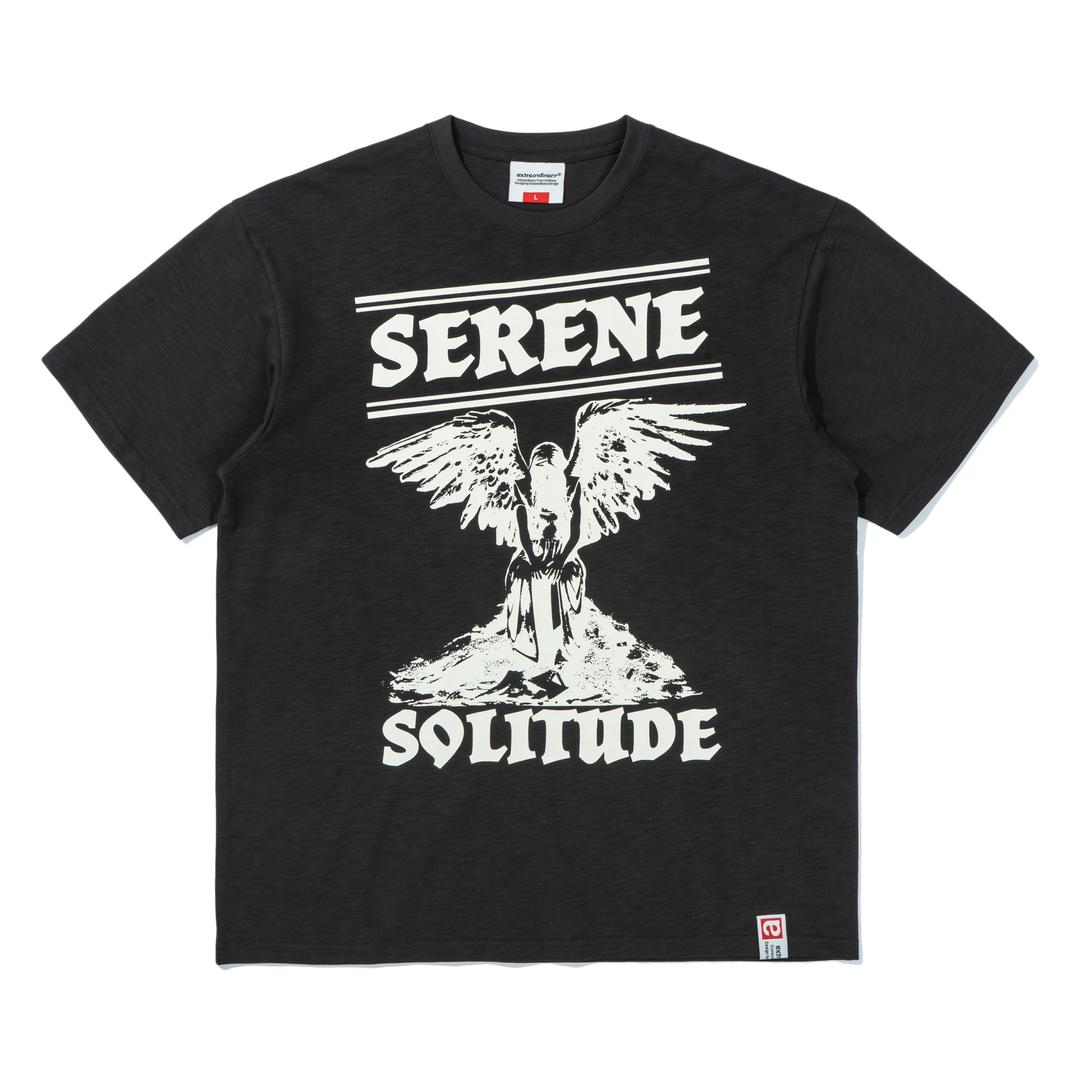 LONELY SERENE TEE CHARCOAL