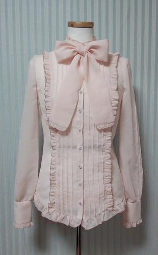 ★The Noble High Tea Series 쉬폰 블라우스