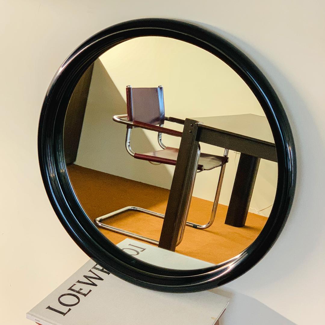 하우스온 볼드 프레임 미러 원형