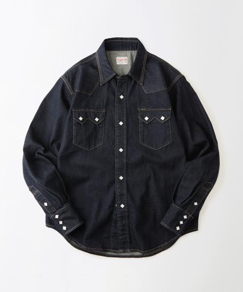 WESTERN DENIM SHIRT_INDIGO
