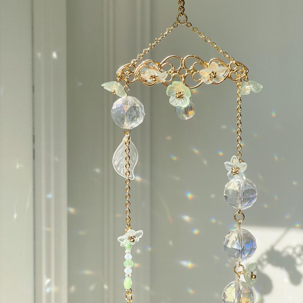 알폰스 무하 / 깃 크리스탈 썬캐쳐 모빌 드림캐쳐