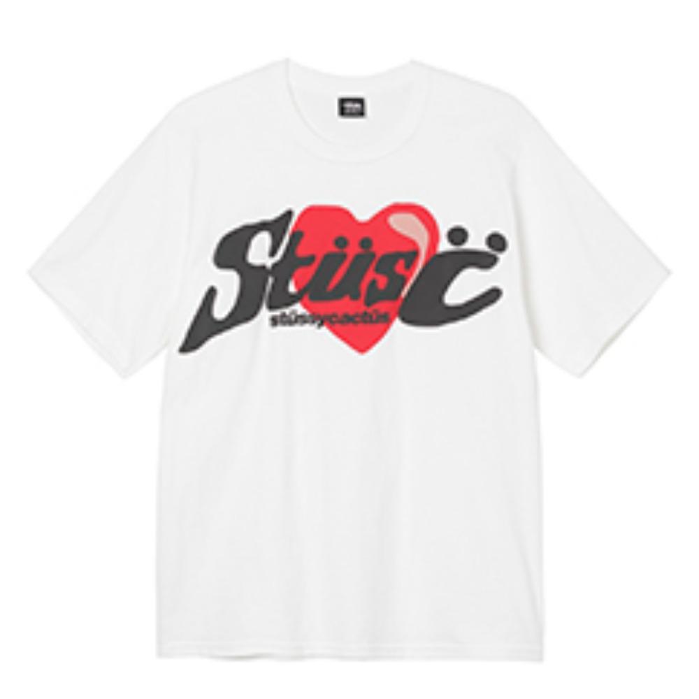 [스투시 CPFM 하트 반팔 티셔츠] STUSSY CPFM-Heart TEE