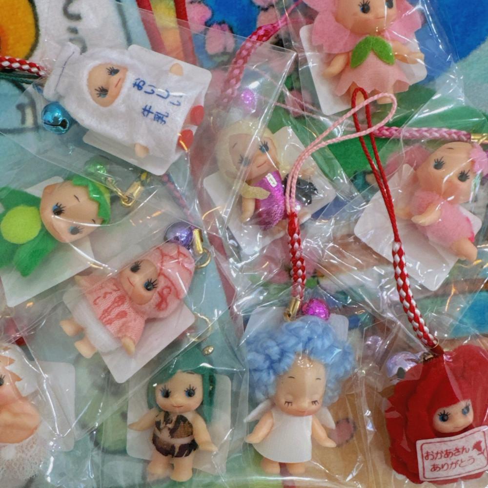 큐피 방울 스트랩