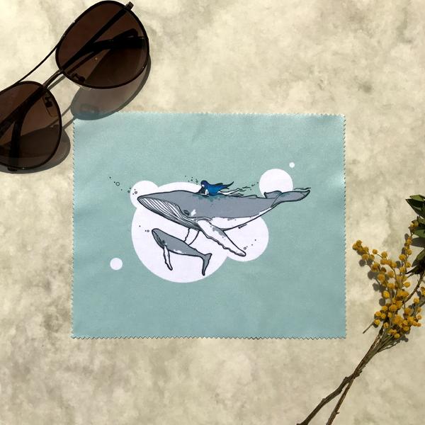 고래 - 일러스트 안경닦이