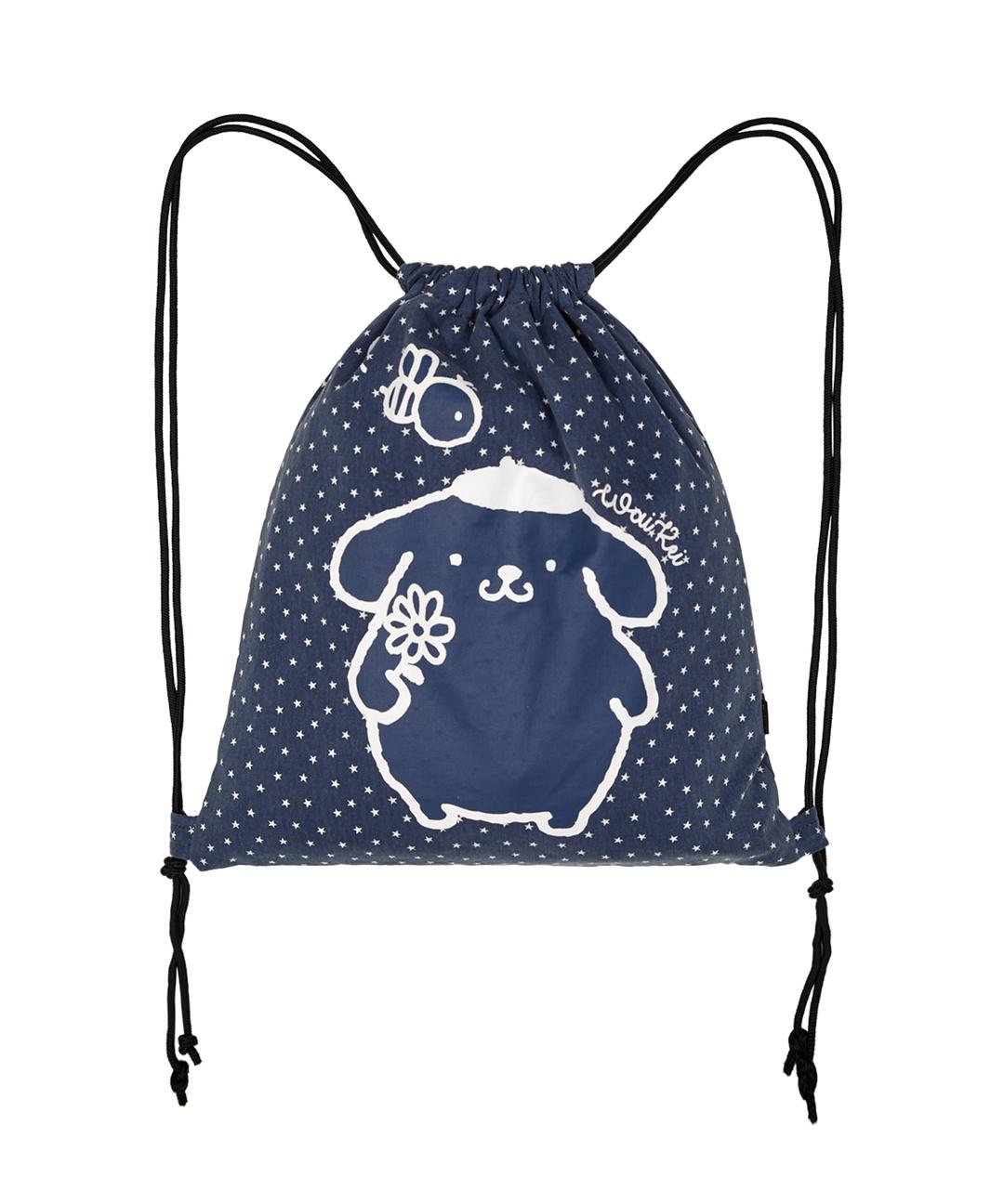 폼폼푸린 스타 스트링백 네이비