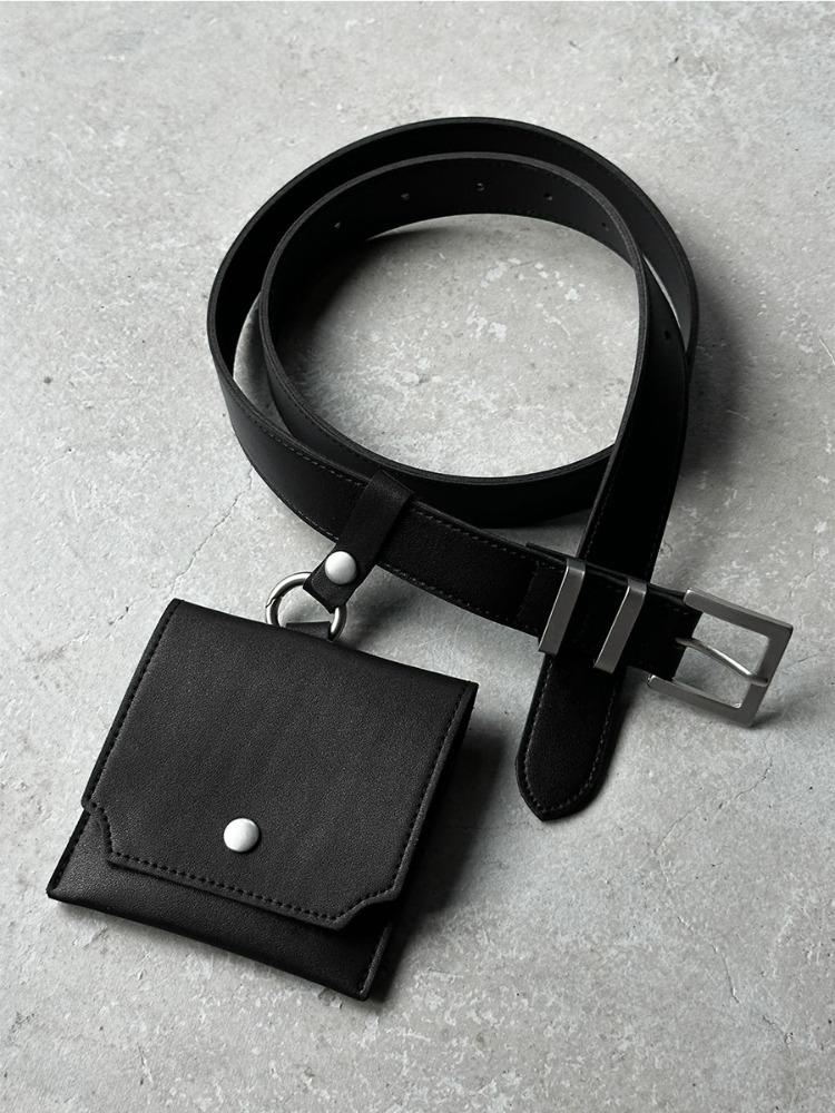 티켄 사각 포켓 벨트 (2color)