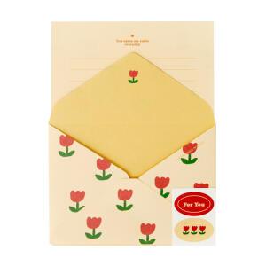 편지지 레드튤립 (02005539)
