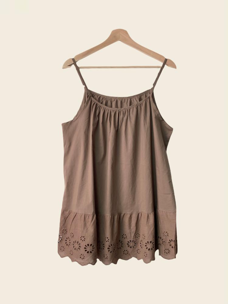 Cocoa sleeveless ( 4 color )