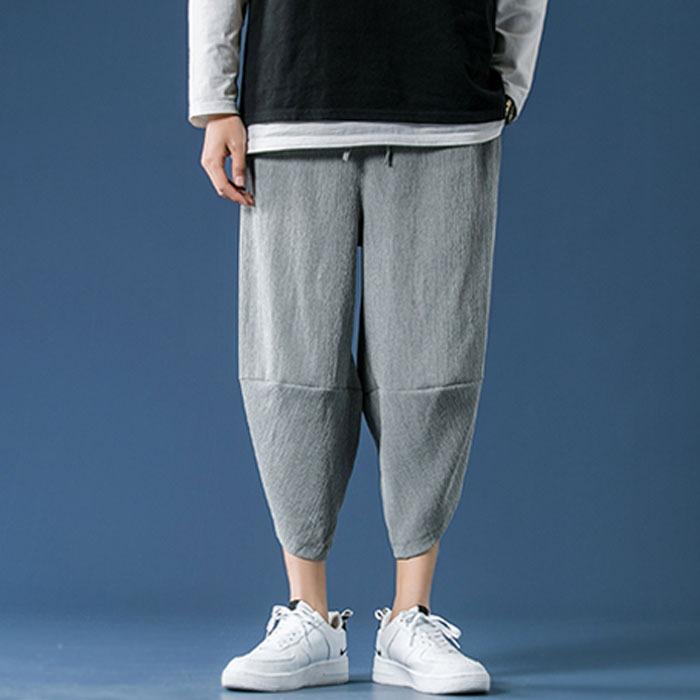 아이스 시어서커 배기팬츠 (4color) P#YW027