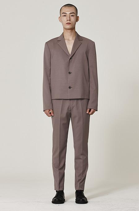 Pink Notched Lapel Jacket [70% OFF]