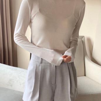 머글스 [당일/아이제외] founders 파운더스 울 시어 티셔츠 시스루 레이어드 긴팔티 (3colors)