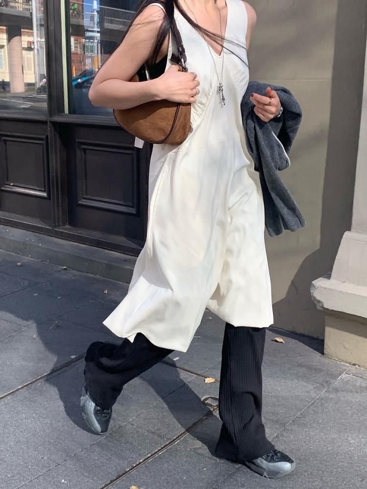 릴리 벌룬 원피스 (2color)