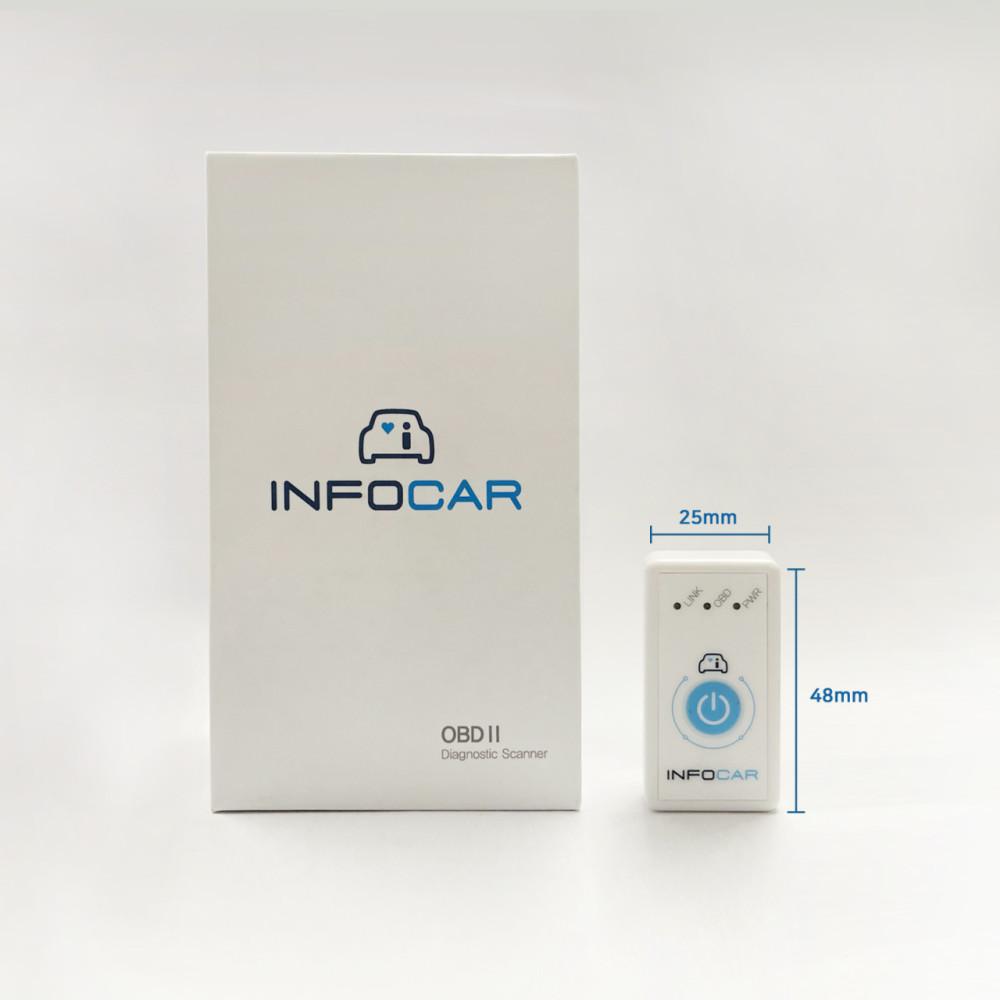 인포카 I신형I 자동차 스캐너 IO180-OH android, iOS동시호환 OBD2 / ELM327/ 진단기
