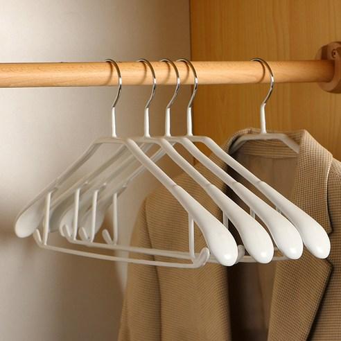 제이밀 심플 정장 옷걸이, 화이트, 10개