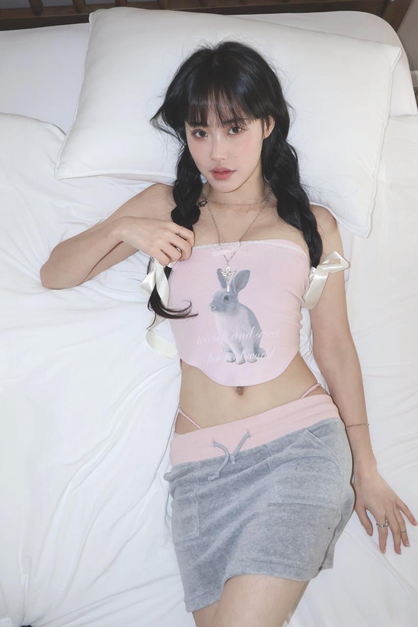 sweet&soft rabbit top
