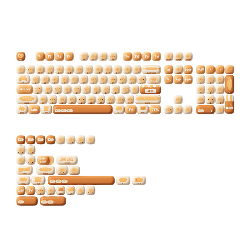 Bun Wonderland Keycap Set (138-key)