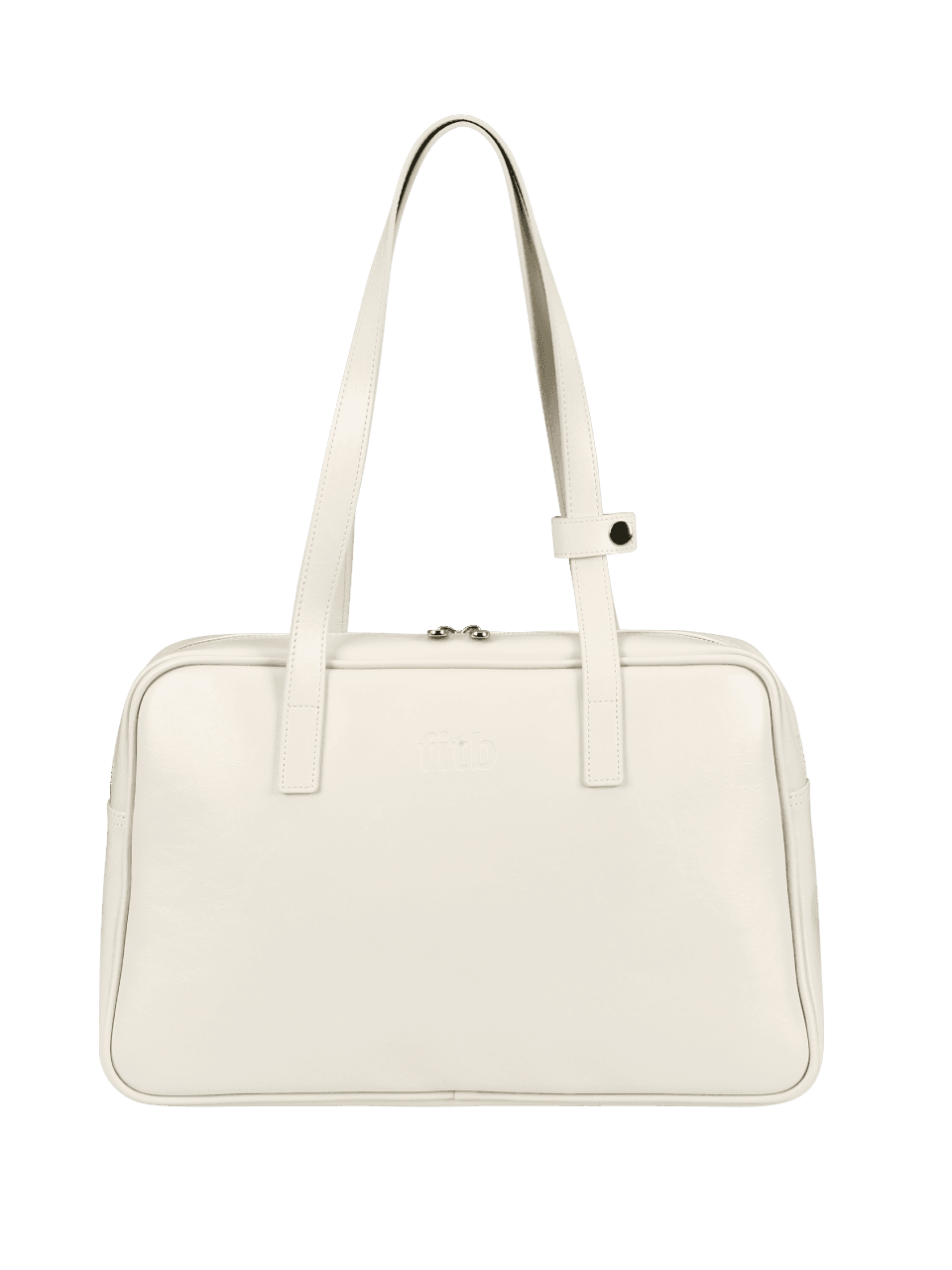 [Renewal] Trapezoid Shoulder Bag (eggshell)