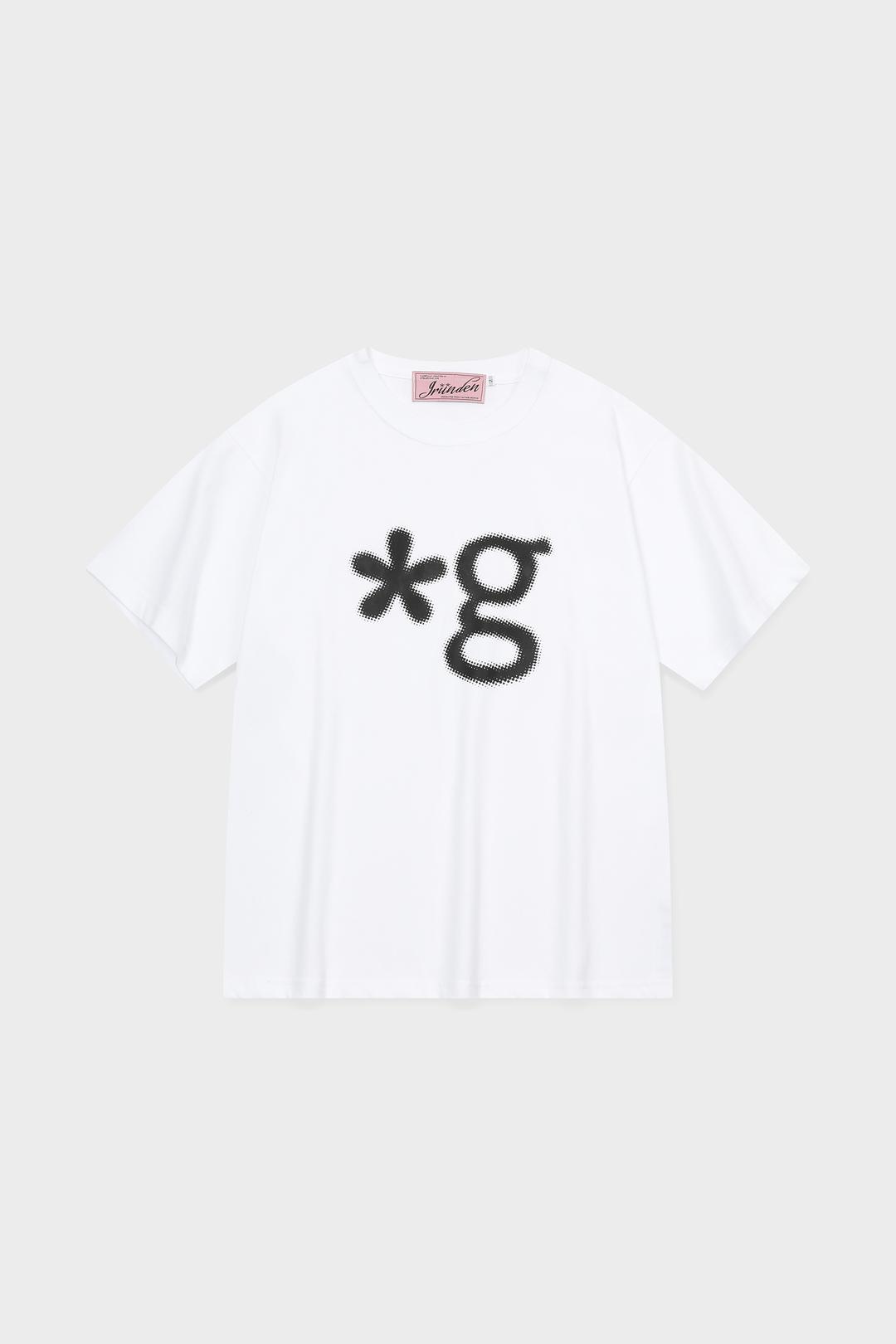 DOT LOGO T-SHIRT (WHITE)