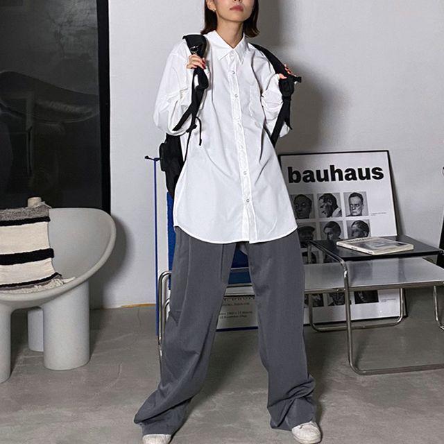 [🖤BEST 누적판매수량 4천장돌파🖤] 오버핏 셔츠 기본 와이드셔츠 10color