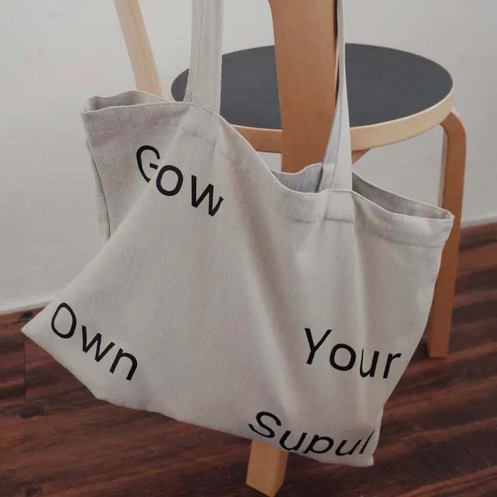 Grow Your Own Supul Bag - Grey