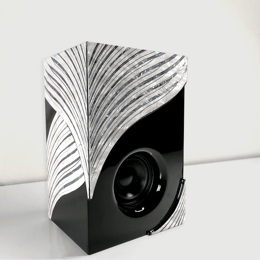 진주쉘 나전칠기 스피커 WAVE_블루투스