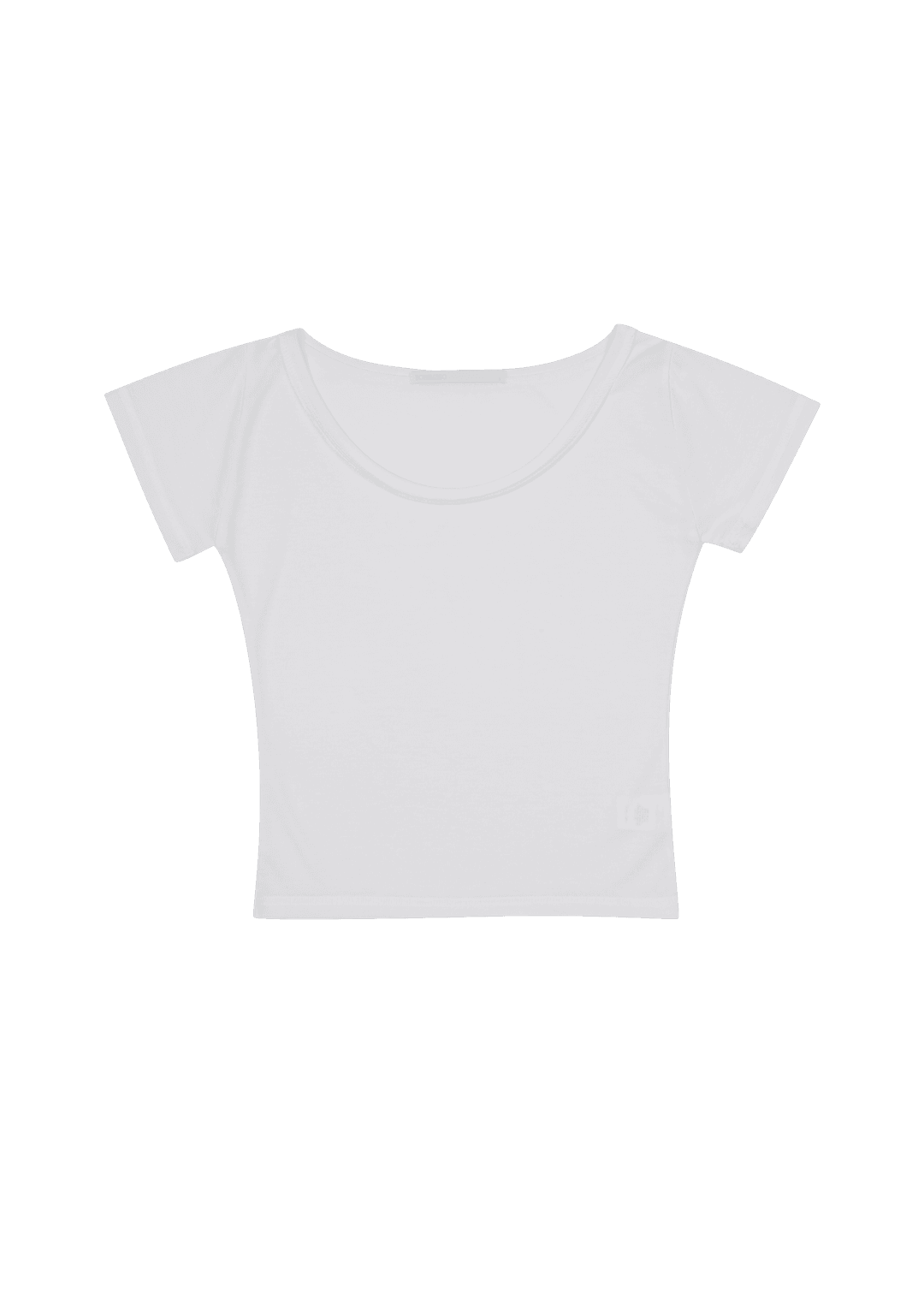 DEEP U-NECK HALF T
