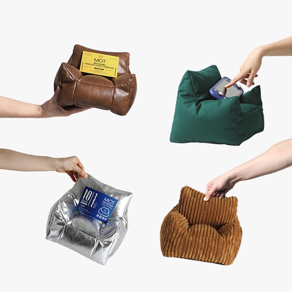 플래지어 톰 미니어처 빈백 쿠션 핸드폰 타블렛 인형소파 인테리어 소품 집들이 선물 : 플래지어