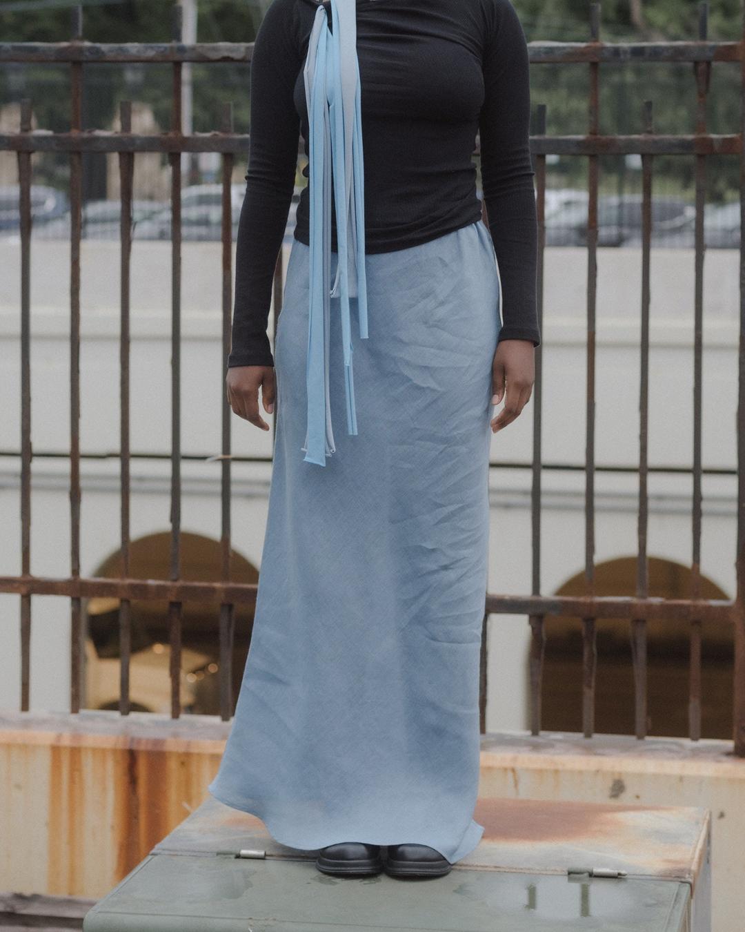 Dydine Skirt - TRUSS BLUE / XS