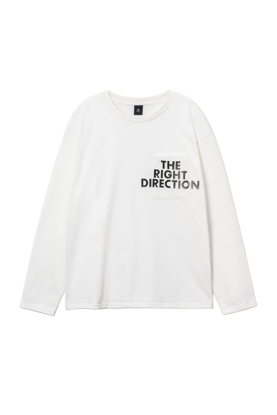 POCKET L/S TEE / off-white